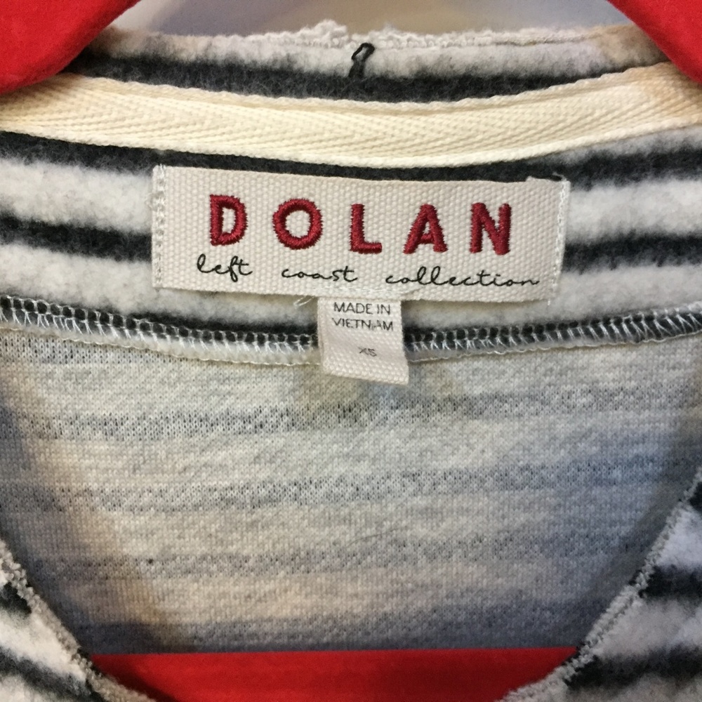 Dolan Gray & White Striped Zip Jacket - Picture 7 of 15